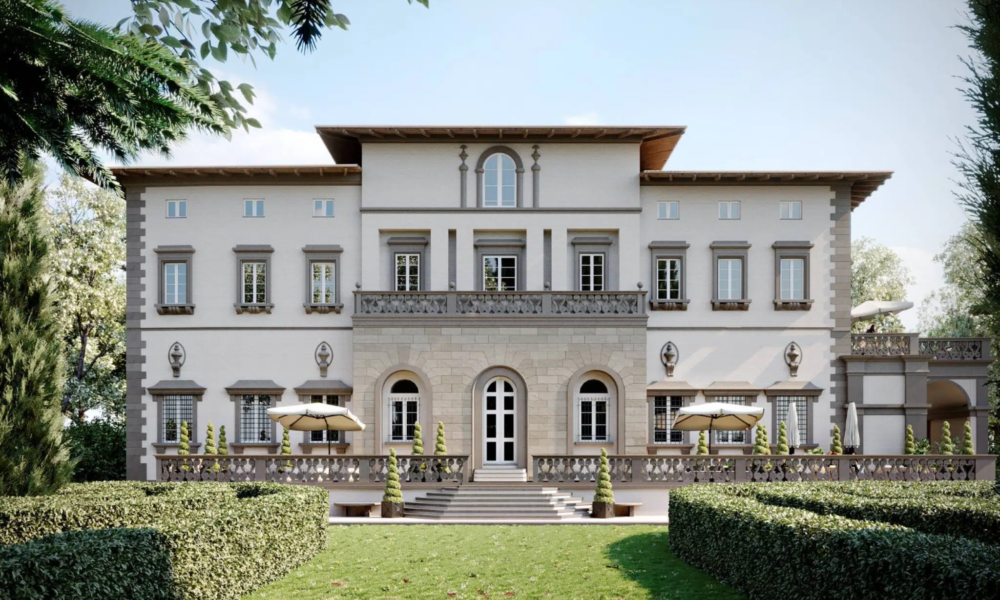 Prestigious Apartment in a Historic Villa in Fiesole