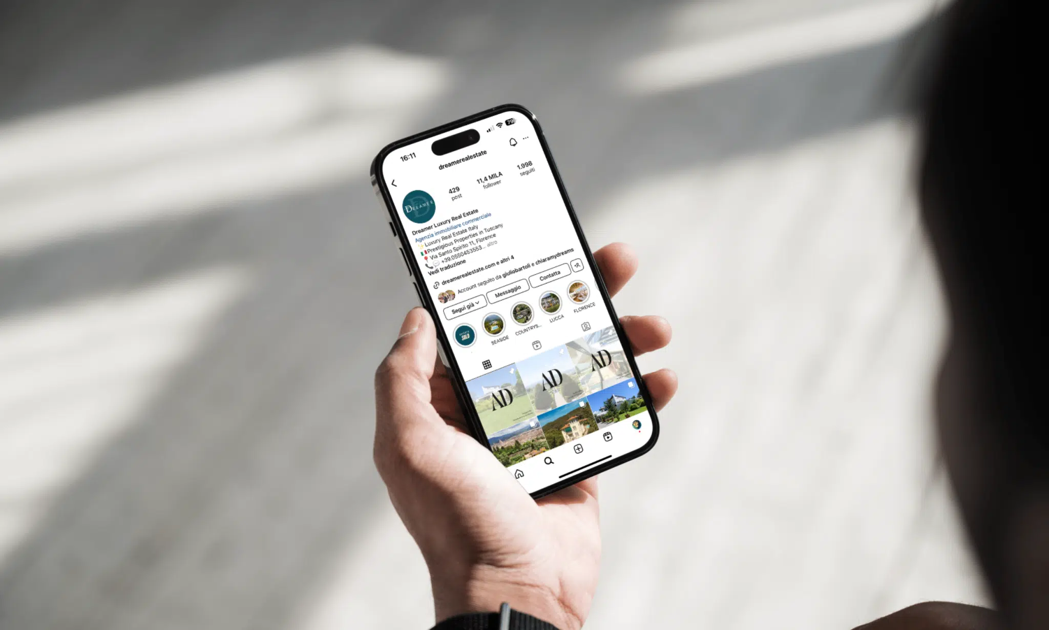 Dreamer Real Estate Instagram