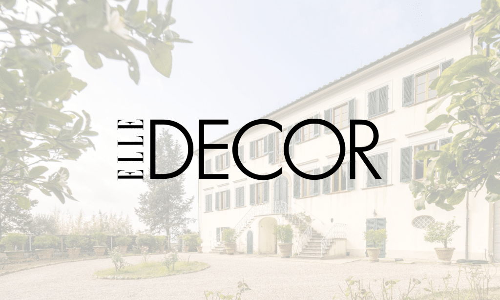 Historic Villa in Pistoia Elle Decor
