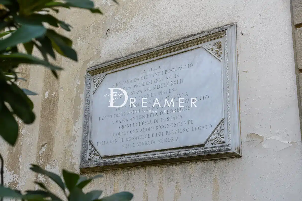 Villa del Decameron Boccaccio