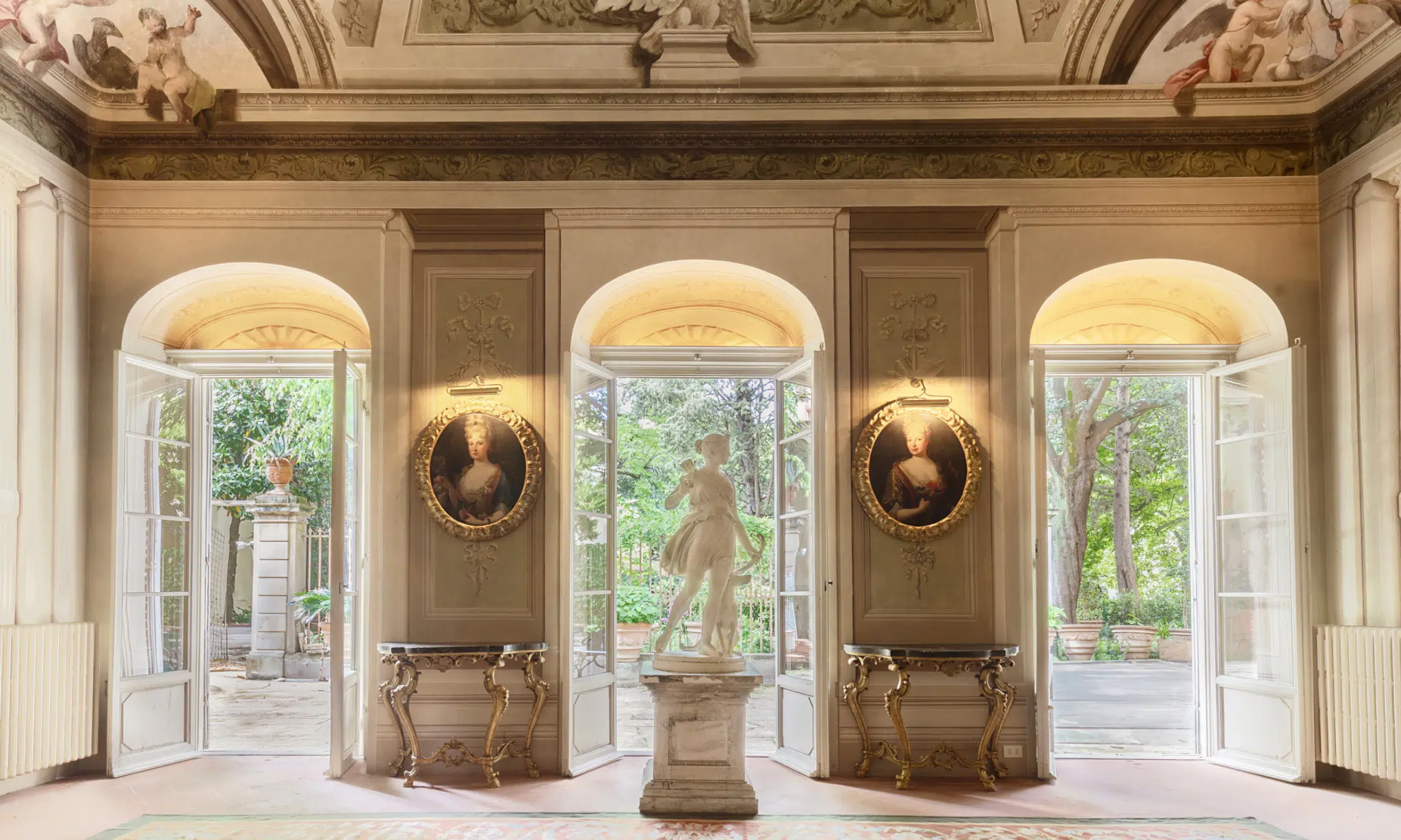 Historic Apartment with Garden in the Center of Florence