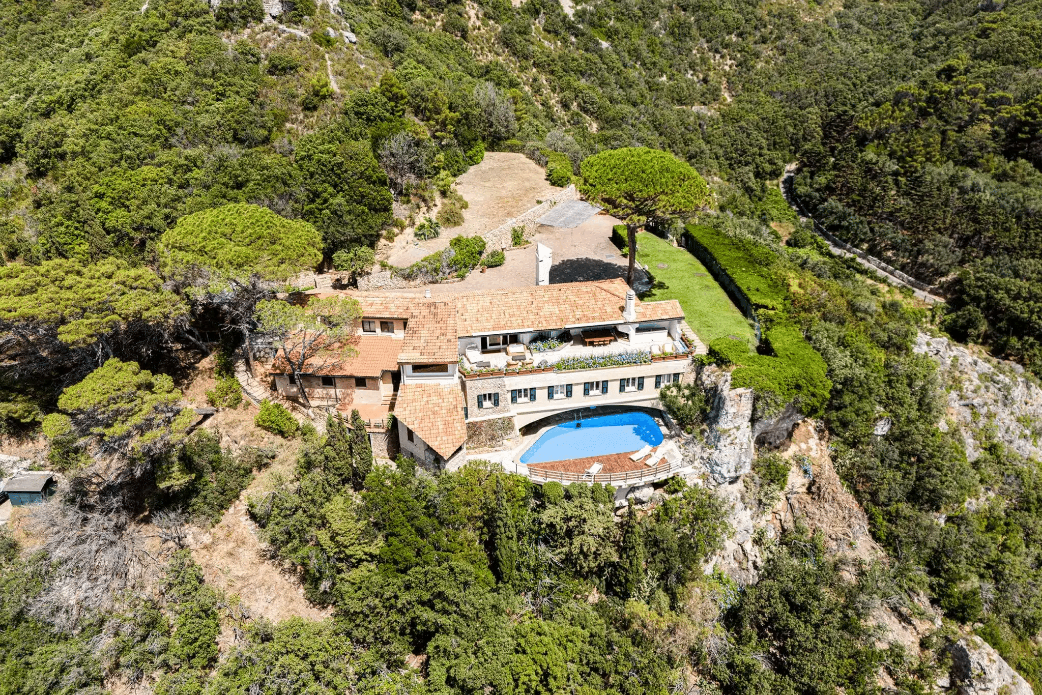 Seafront Villa with Pool in Argentario Coast