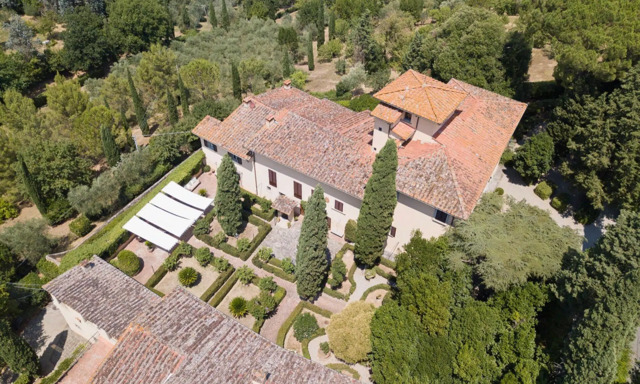 historic villa for sale with italian garden