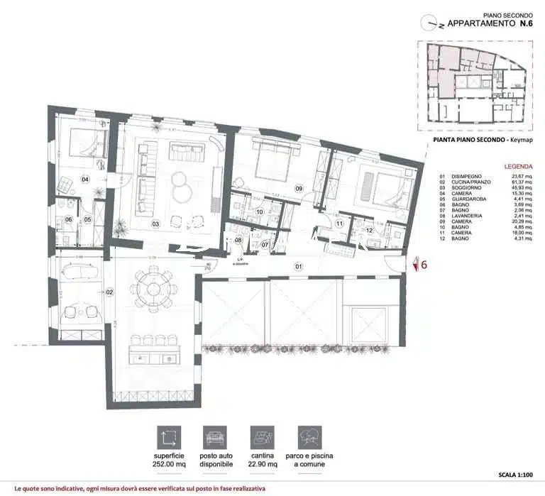 Prestigious Apartment in a Historic Villa in Fiesole-0_322453