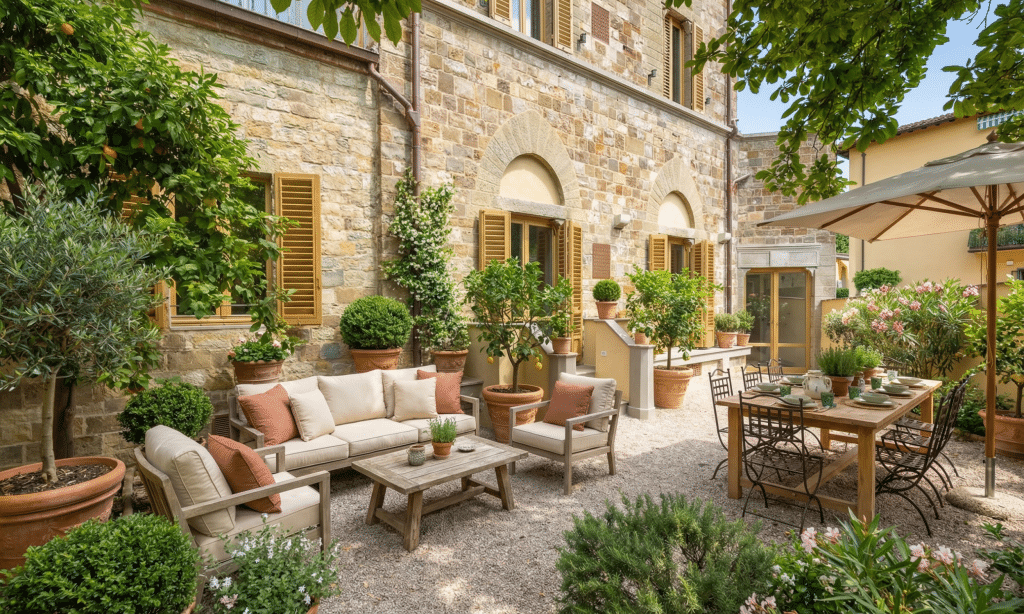 Luxury Historic Home with Garden in Florence, Italy