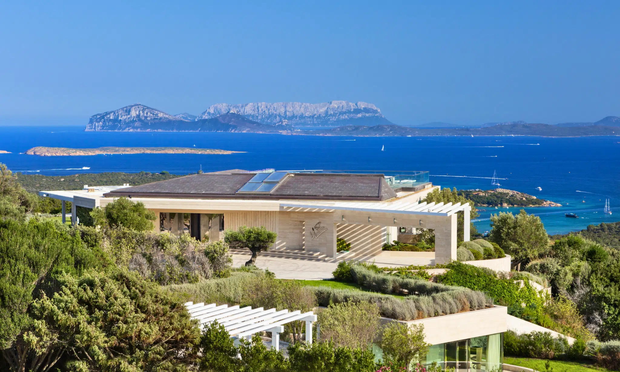 Villa with Spa and Pool in Porto Cervo