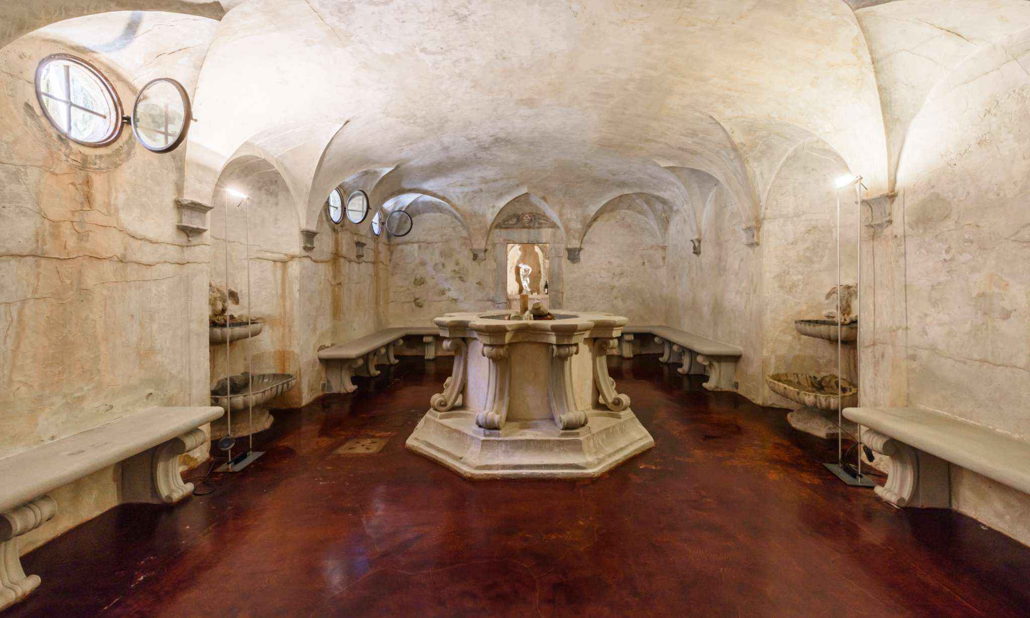 villa con fontana del buontalenti