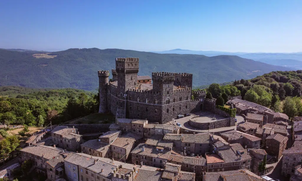 torre alfina castle: historic italian castle for sale