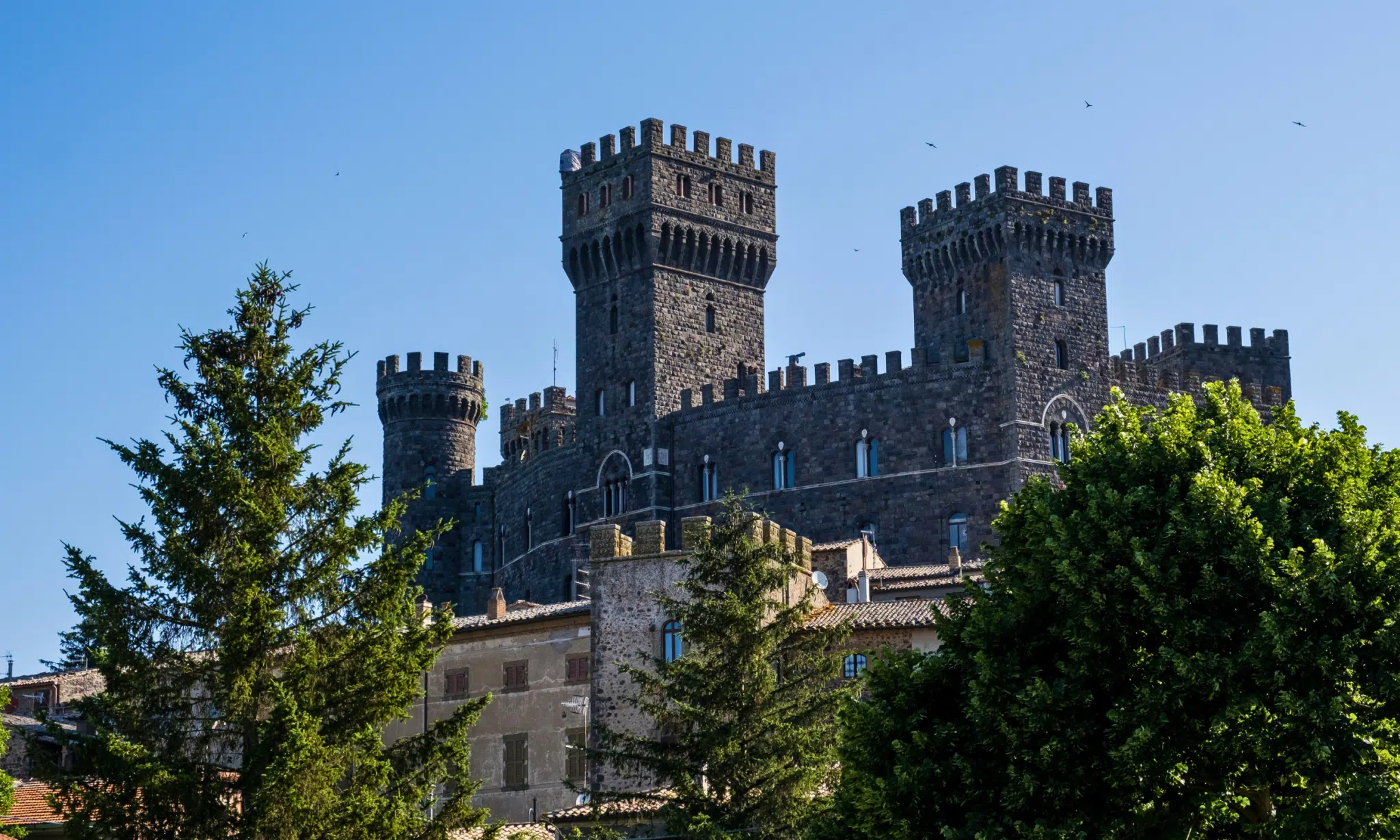 torre alfina castle italy