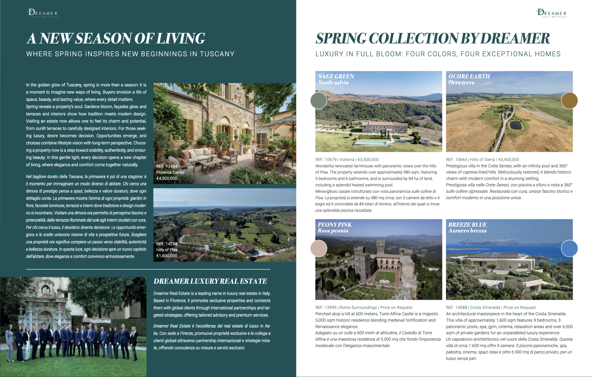 dreamer x firenze made in tuscany: luxury real estate