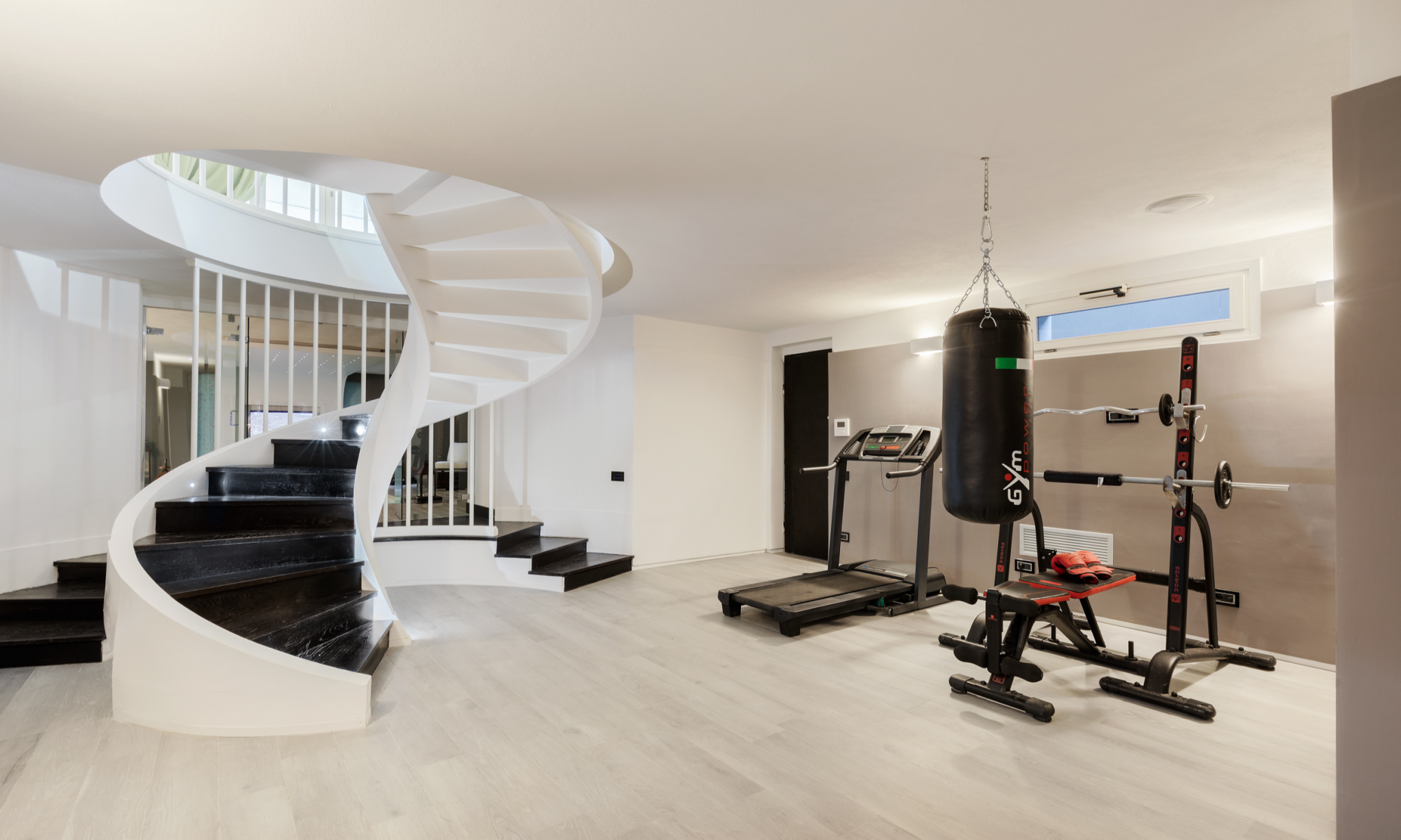 luxury home with private gym and spa