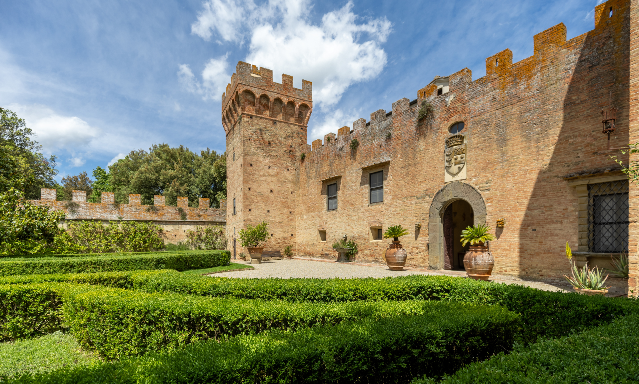 reinassance tuscan castle for sale in italy