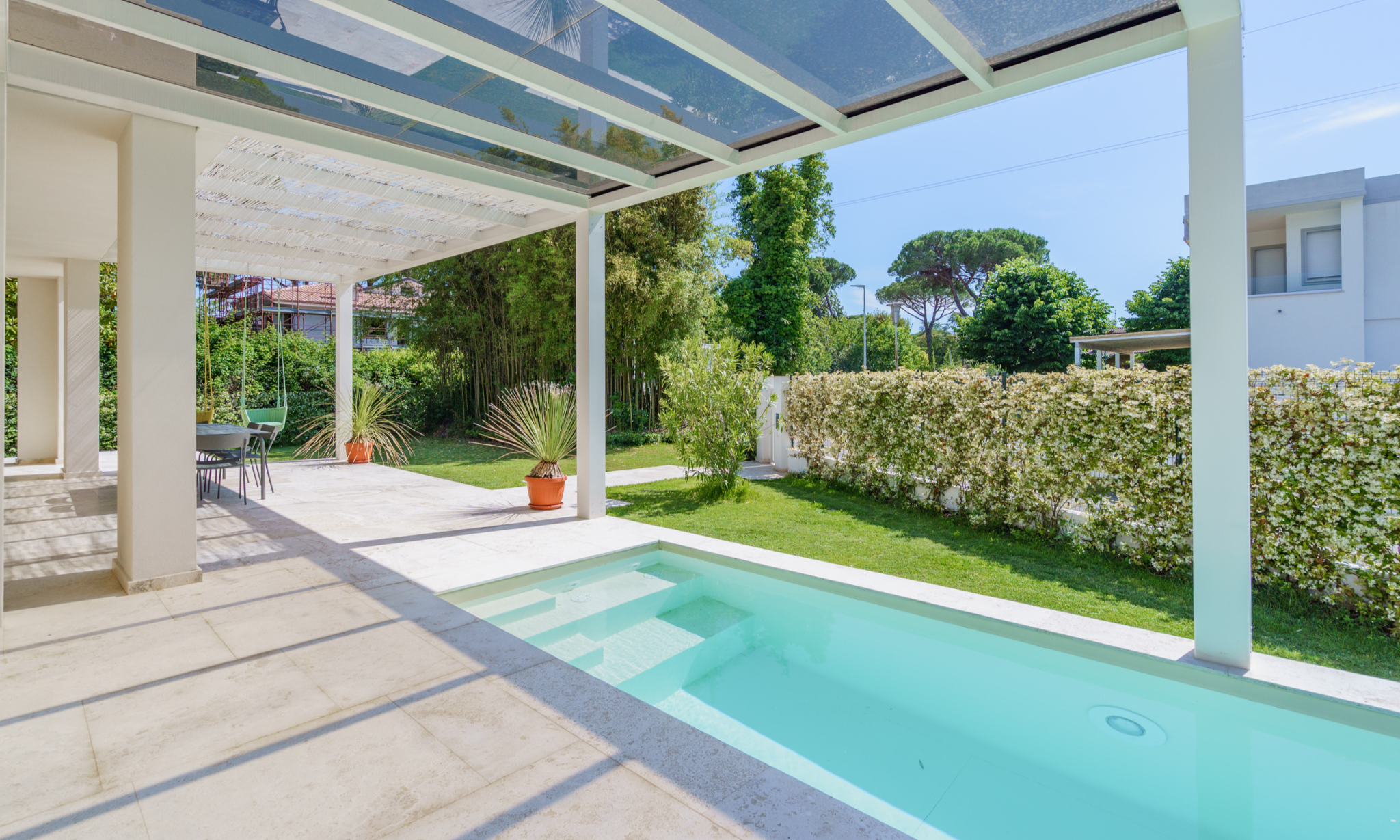 luxury villa with pool in forte dei marmi