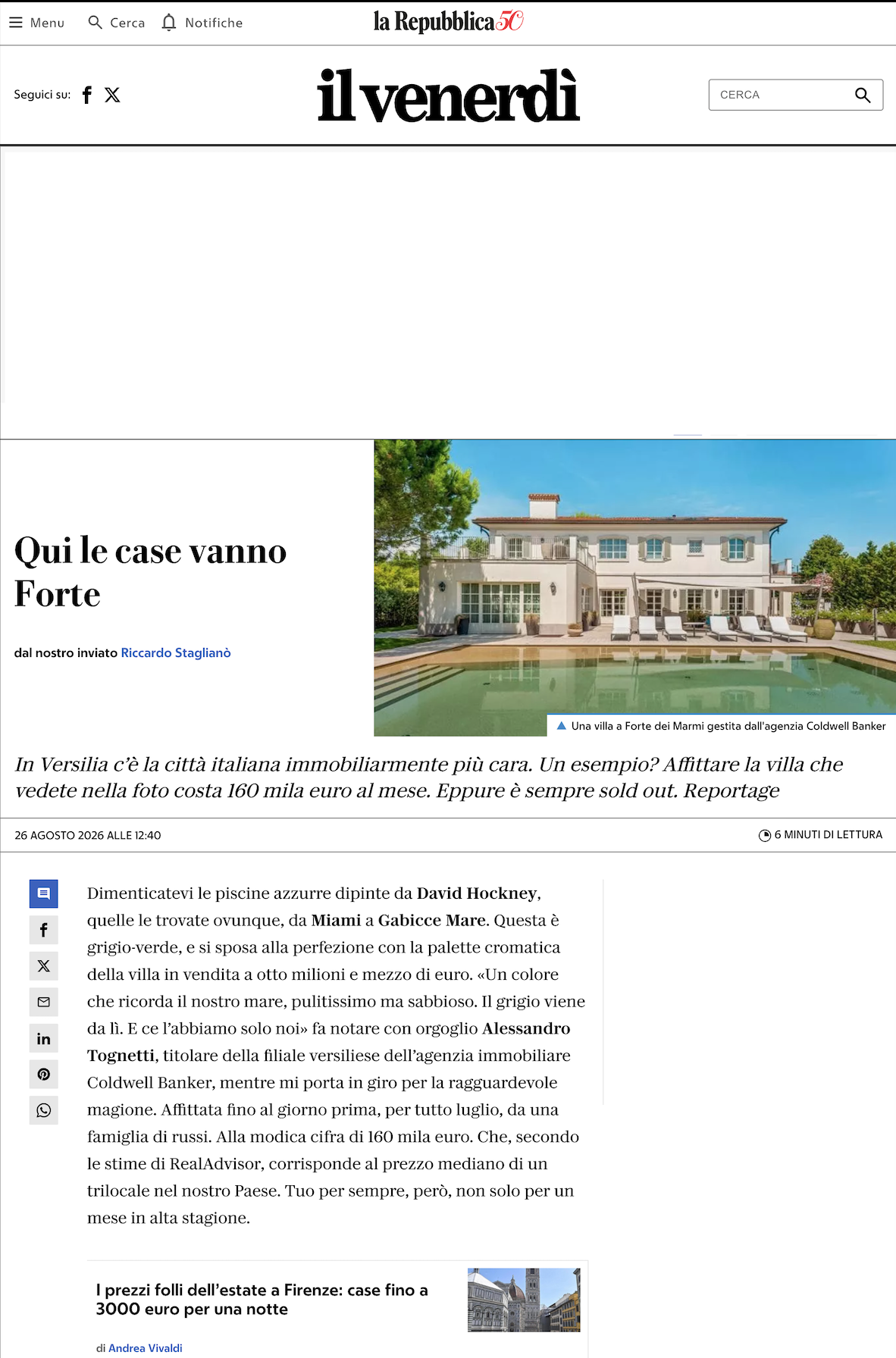 Dreamer x La Repubblica