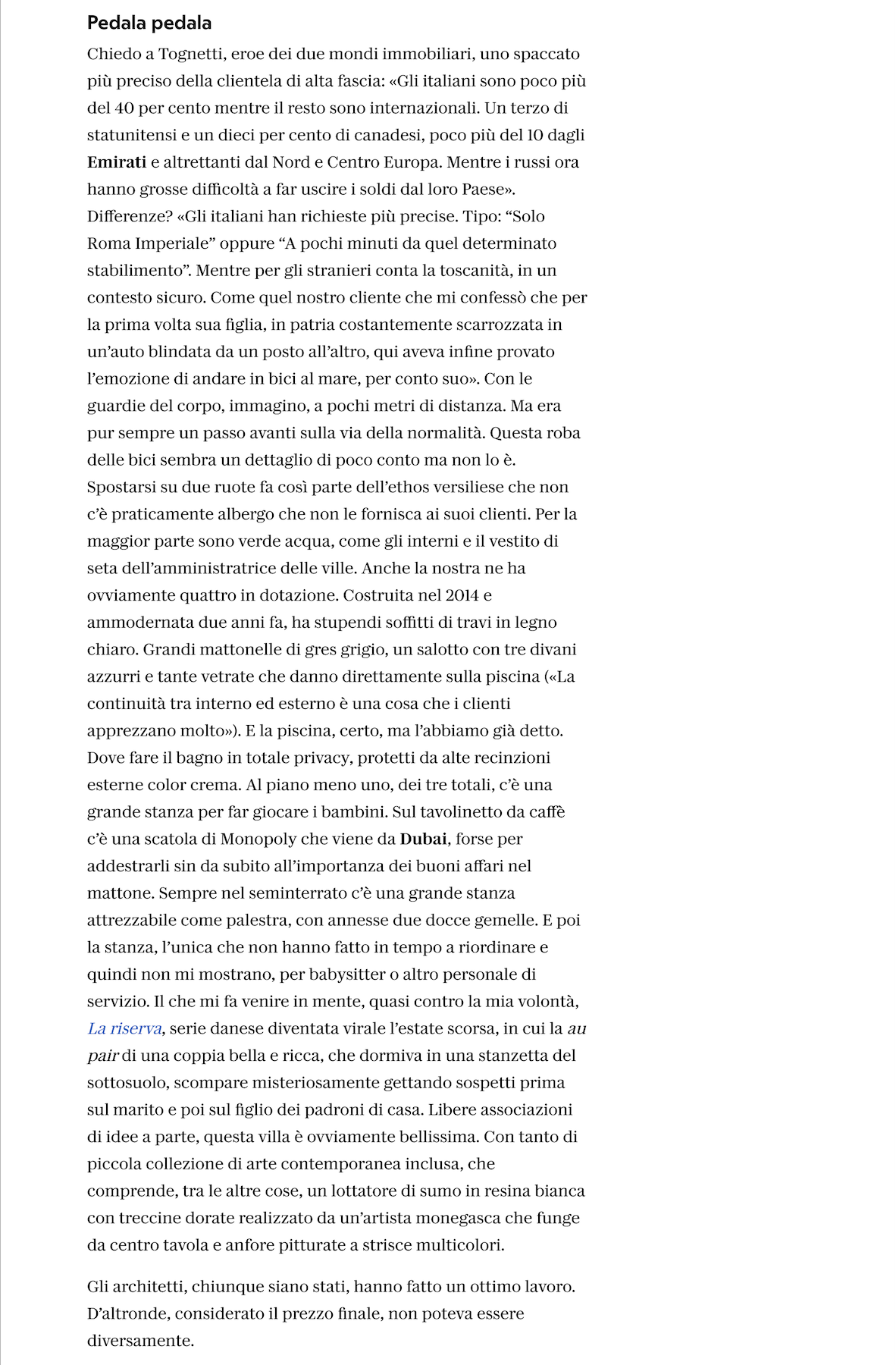 Dreamer x La Repubblica