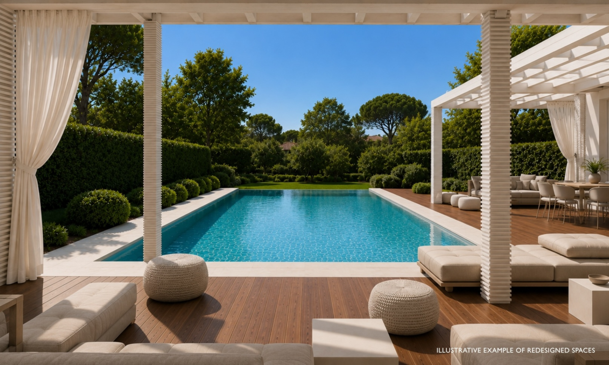 Contemporary-Style Villa in Forte dei Marmi with Pool and Spa