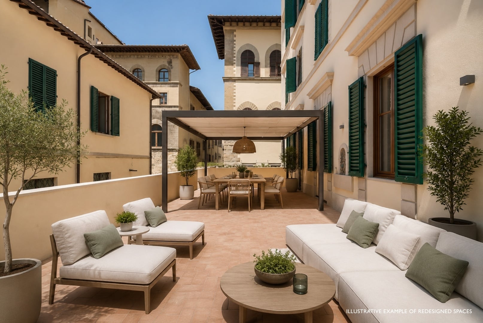 Apartment with Terrace in the Center of Florence